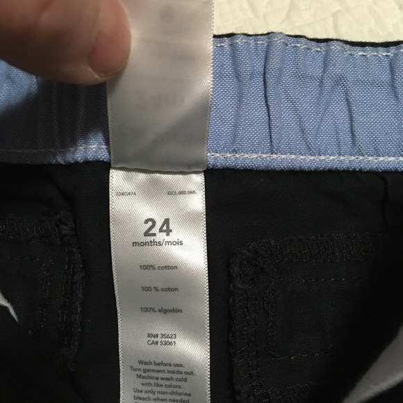24m (3/$20) Carter’s Black Casual Pants - Picture 3 of 7